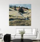 Serene Landscape 8 by Jacques Clement on GIANT ART - beige landscape hill