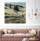Serene Landscape 8 by Jacques Clement on GIANT ART - beige landscape hill