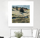 Serene Landscape 8 by Jacques Clement on GIANT ART - beige landscape hill