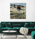 Serene Landscape 8 by Jacques Clement on GIANT ART - beige landscape hill
