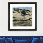 Serene Landscape 8 by Jacques Clement on GIANT ART - beige landscape hill