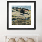 Serene Landscape 8 by Jacques Clement on GIANT ART - beige landscape hill