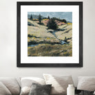 Serene Landscape 8 by Jacques Clement on GIANT ART - beige landscape hill