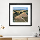 Serene Landscape 9 by Jacques Clement on GIANT ART - pink landscape champs