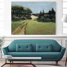 Serene Landscape 10 by Jacques Clement on GIANT ART - green landscape route