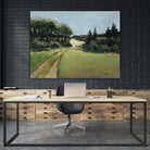 Serene Landscape 10 by Jacques Clement on GIANT ART - green landscape route