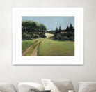 Serene Landscape 10 by Jacques Clement on GIANT ART - green landscape quebec artists