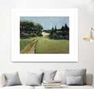 Serene Landscape 10 by Jacques Clement on GIANT ART - green landscape quebec artists