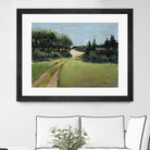 Serene Landscape 10 by Jacques Clement on GIANT ART - green landscape quebec artists