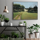 Serene Landscape 10 by Jacques Clement on GIANT ART - green landscape route