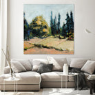 Trees 2 by Jacques Clement on GIANT ART - beige landscape field