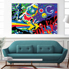 Robot Google by Ray Lengelé on GIANT ART - red typography pop-art