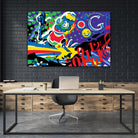 Robot Google by Ray Lengelé on GIANT ART - red typography pop-art