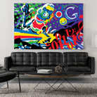 Robot Google by Ray Lengelé on GIANT ART - red typography pop-art