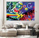 Robot Google by Ray Lengelé on GIANT ART - red typography pop-art