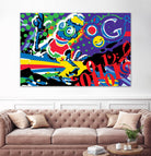 Robot Google by Ray Lengelé on GIANT ART - red typography pop-art