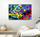 Robot Google by Ray Lengelé on GIANT ART - red typography pop-art