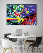 Robot Google by Ray Lengelé on GIANT ART - red typography pop-art