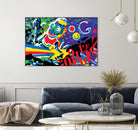 Robot Google by Ray Lengelé on GIANT ART - red typography pop-art