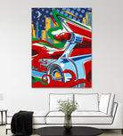 Cady Yak by Ray Lengelé on GIANT ART - red animé automobile