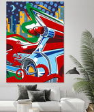 Cady Yak by Ray Lengelé on GIANT ART - red animé automobile