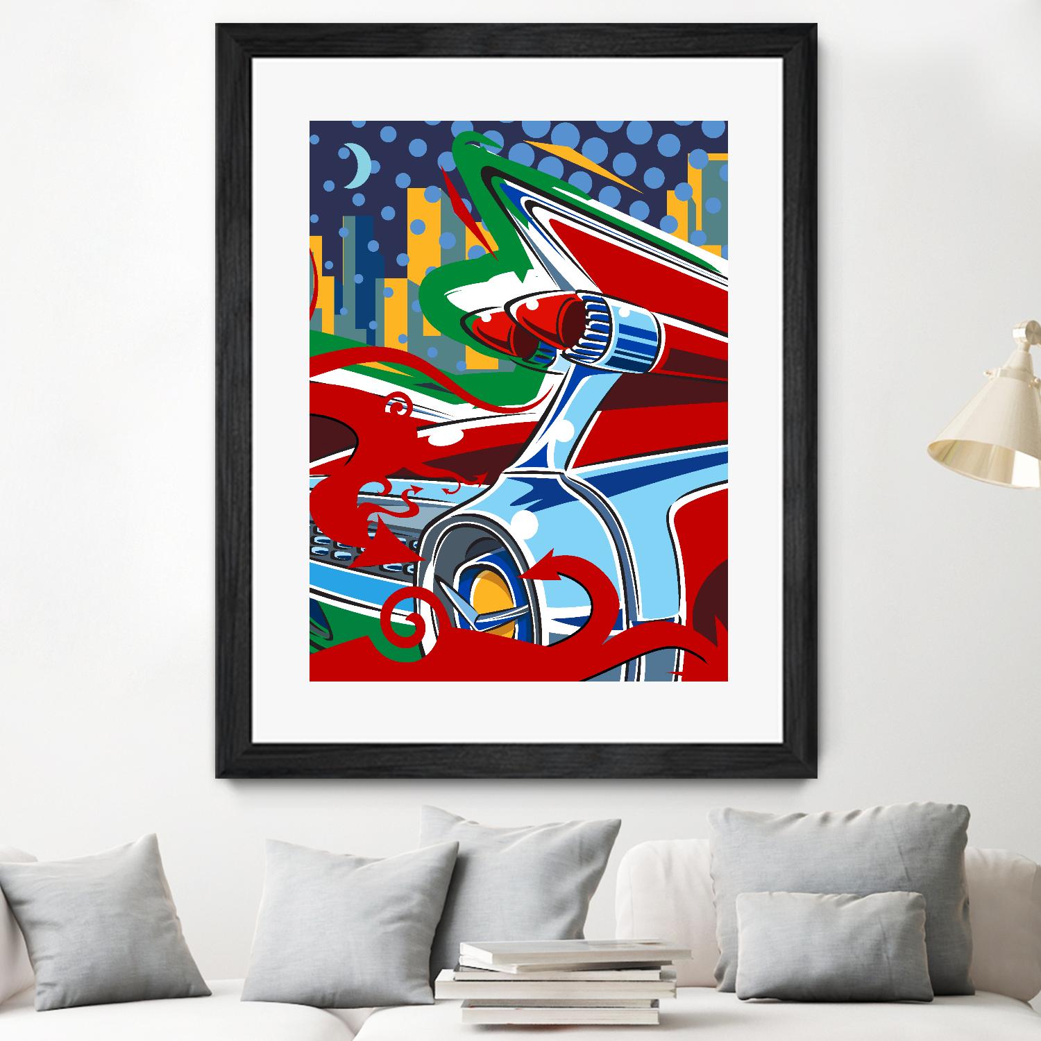 Cady Yak by Ray Lengelé on GIANT ART - red animé artistes du québec