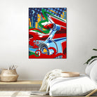 Cady Yak by Ray Lengelé on GIANT ART - red animé automobile