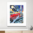 City Car by Ray Lengelé on GIANT ART - red animé automobile