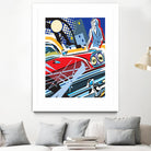 City Car by Ray Lengelé on GIANT ART - red animé automobile