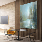 Marecage 1 by Kathleen Cloutier on GIANT ART - green landscape marécage