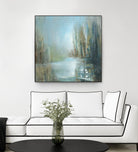 Marecage 1 by Kathleen Cloutier on GIANT ART - green landscape marécage