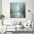 Marecage 1 by Kathleen Cloutier on GIANT ART - green landscape marécage