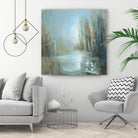 Marecage 1 by Kathleen Cloutier on GIANT ART - green landscape marécage