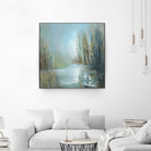 Marecage 1 by Kathleen Cloutier on GIANT ART - green landscape marécage