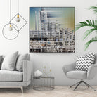 Urban Abstract 6 by Jean-François Dupuis on GIANT ART - beige linear factory