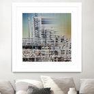 Urban Abstract 6 by Jean-François Dupuis on GIANT ART - beige linear factory