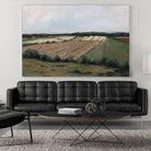 Terres cultivées by Jacques Clément on GIANT ART - beige landscape