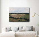 Terres cultivées by Jacques Clément on GIANT ART - beige landscape