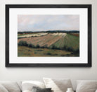 Terres cultivées by Jacques Clément on GIANT ART - beige landscape artistes du québec