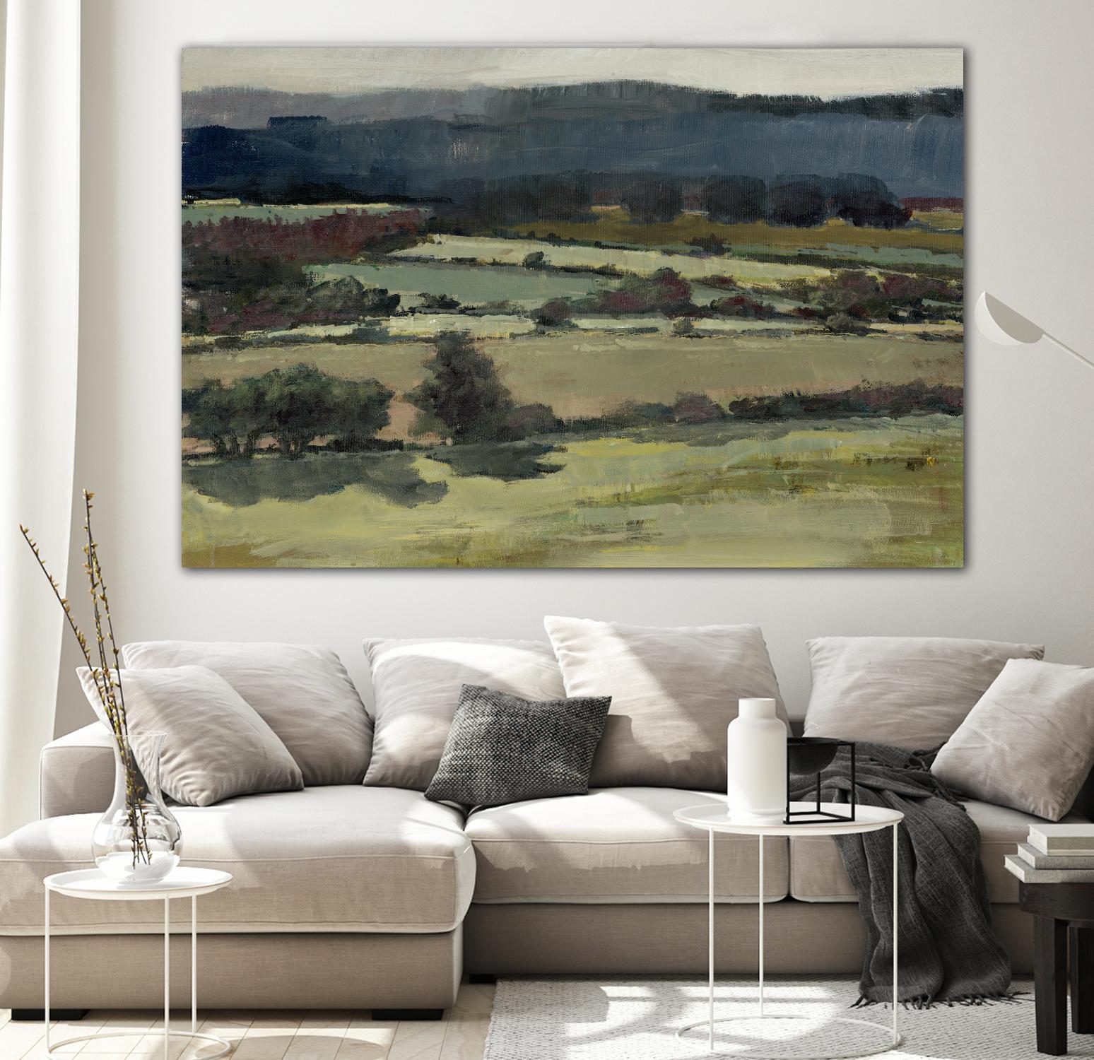 Petits territoires by Jacques Clément on GIANT ART - green landscape country side