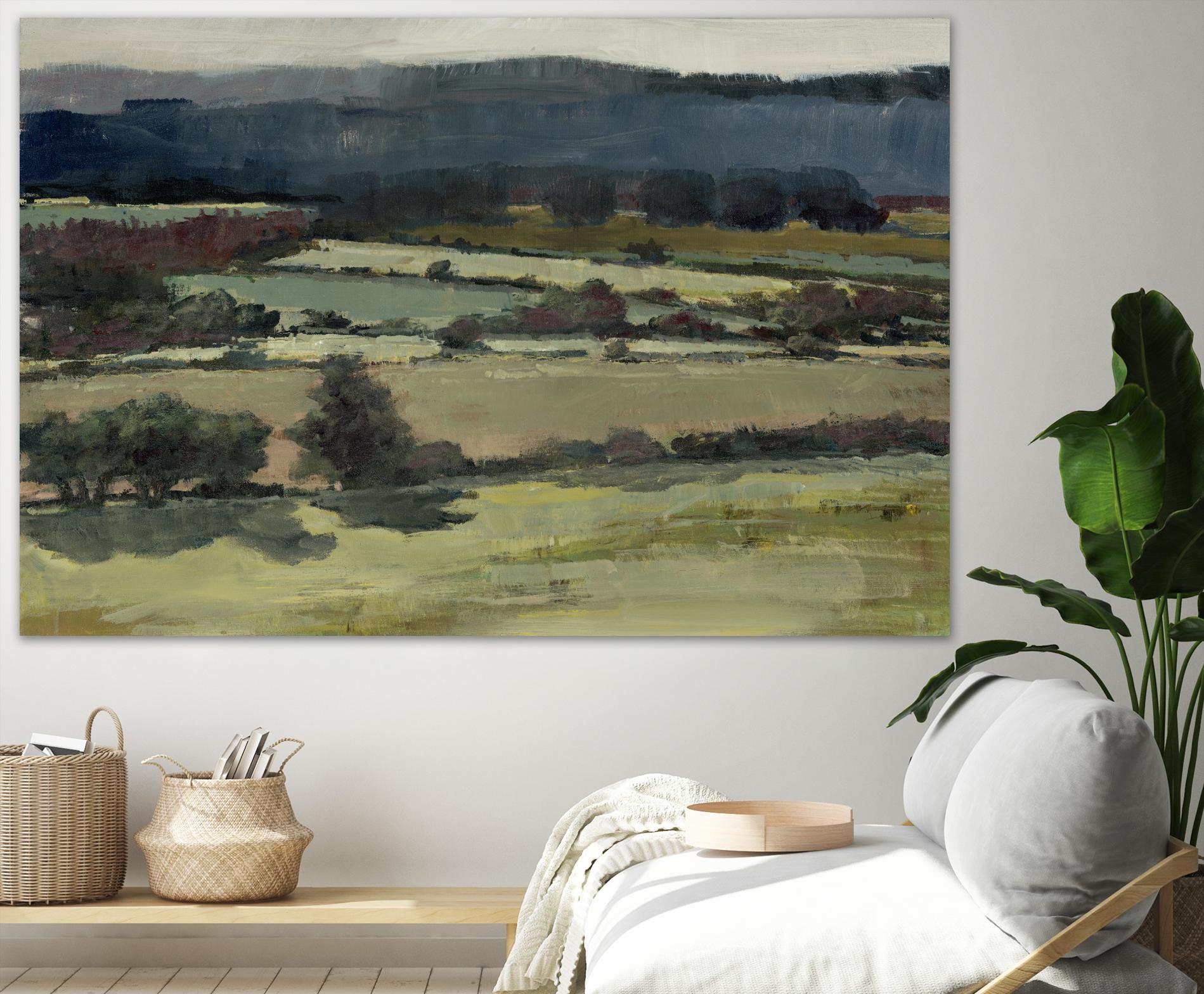 Petits territoires by Jacques Clément on GIANT ART - green landscape country side