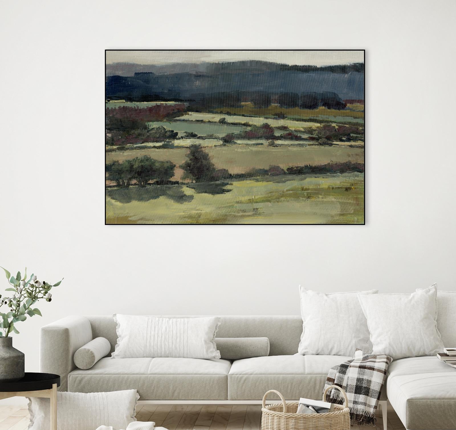 Petits territoires by Jacques Clément on GIANT ART - green landscape country side