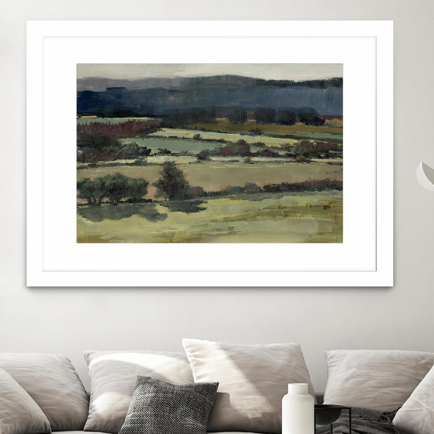 Petits territoires by Jacques Clément on GIANT ART - green landscape artistes du québec