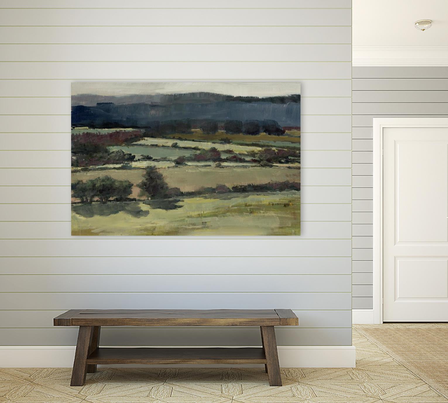 Petits territoires by Jacques Clément on GIANT ART - green landscape artistes du québec