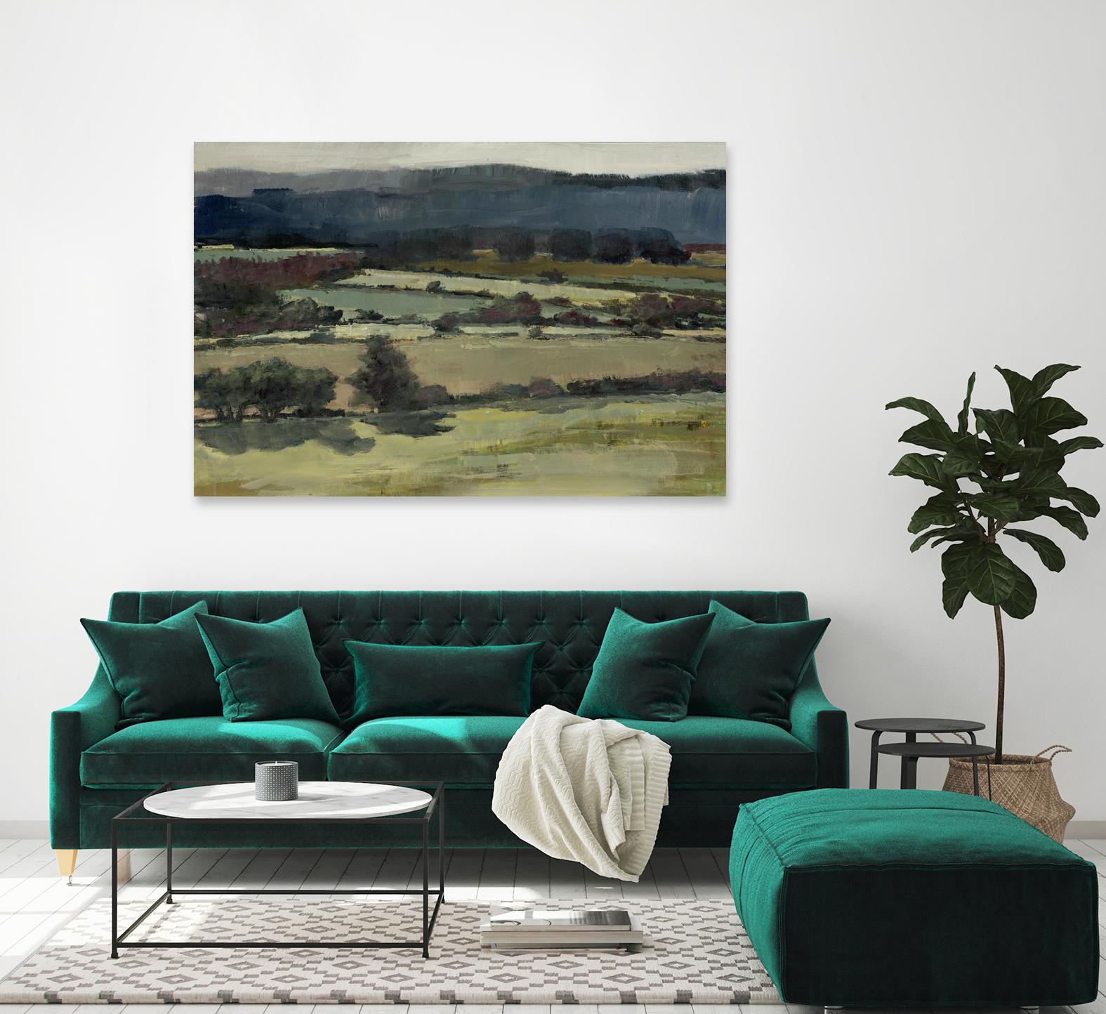 Petits territoires by Jacques Clément on GIANT ART - green landscape artistes du québec