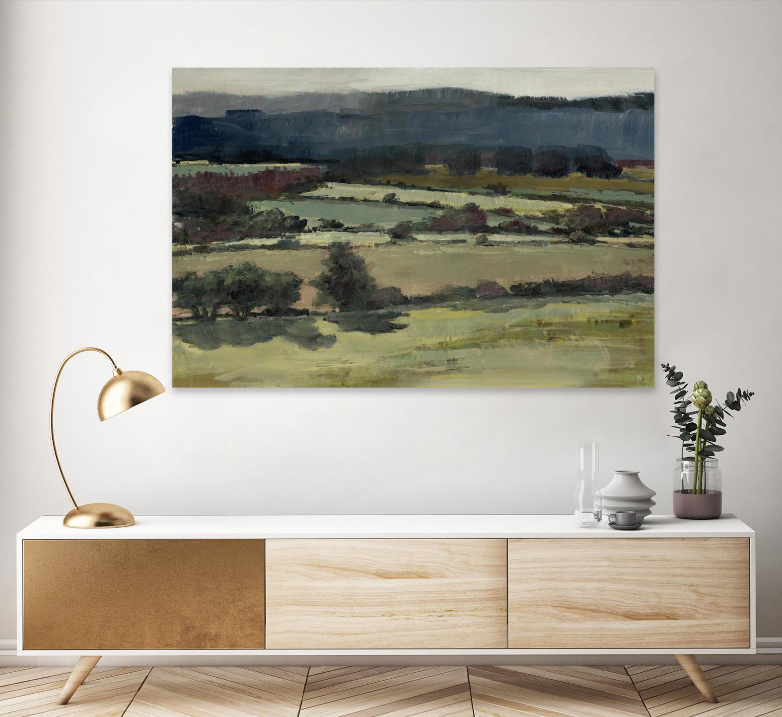 Petits territoires by Jacques Clément on GIANT ART - green landscape artistes du québec