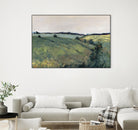 Paysage contemporain-2 by Jacques Clément on GIANT ART - green landscape