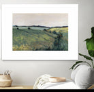 Paysage contemporain-2 by Jacques Clément on GIANT ART - green landscape artistes du québec