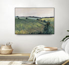 Paysage contemporain-2 by Jacques Clément on GIANT ART - green landscape