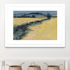 Paysage contemporain -1 by Jacques Clément on GIANT ART - blue landscape artistes du québec